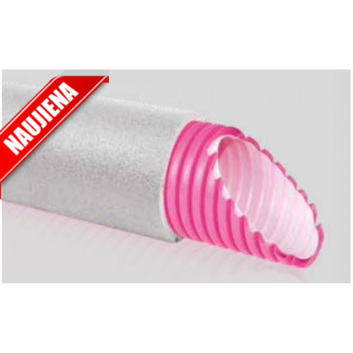 Lankstus izoliuotas ortakis 25 m,rožinė spalva Dn 63/87 Brofer AGIXINS75
